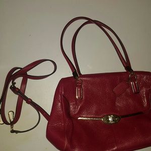 Red Coach Bag