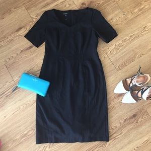 Talbots Black Short Sleeve dress