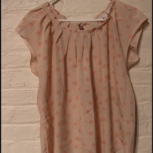 Lauren Conrad Polka Dot Top