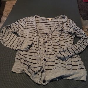 Striped cardigan