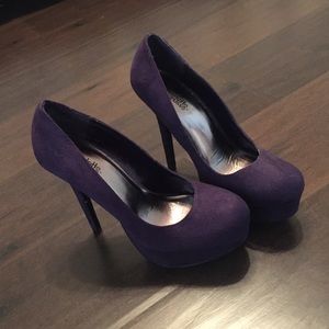 Purple Charlotte Russe heels