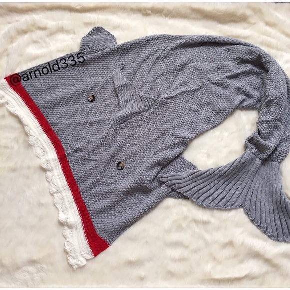 SOLD OUT! SALE! Shark Tail Blanket