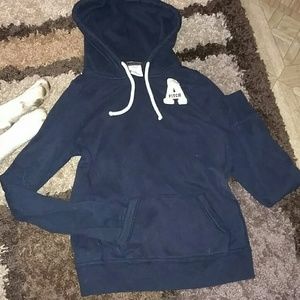 Abercrombie and Fitch navy blue hoodie