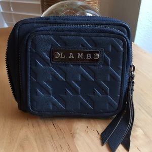 LAMB Navy blue wallet