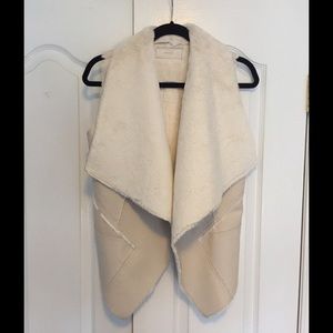 Faux Shearling Vest