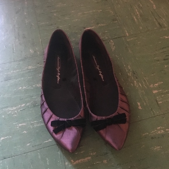 Purple AEO flats
