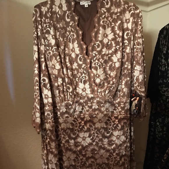 Lane Bryant- Kiyonna Women's Lace Dress