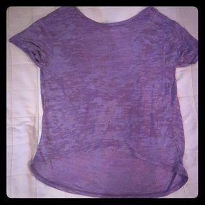 Backless lightweight shirt