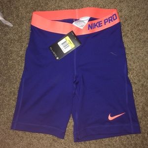 NWT Nike Pro athletic shorts
