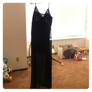 H&M Black maxi dress