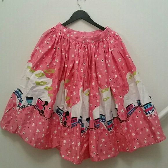 Pinup Couture Mary Blair Jenny trains skirt