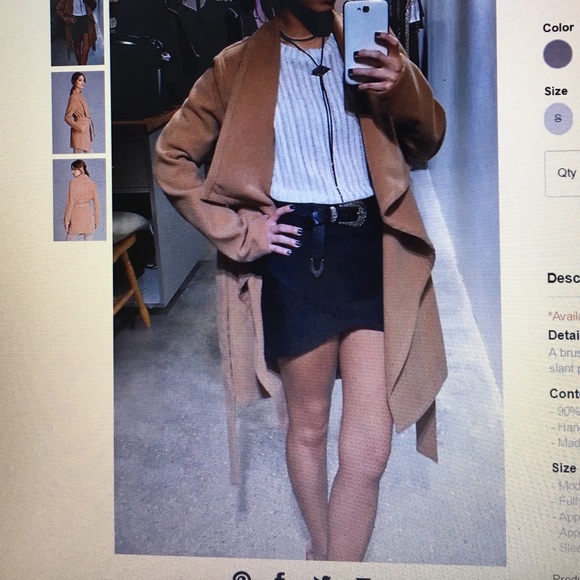 Camel coat