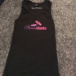 Victoria's Secret bling tank Sweet Cheeks size S