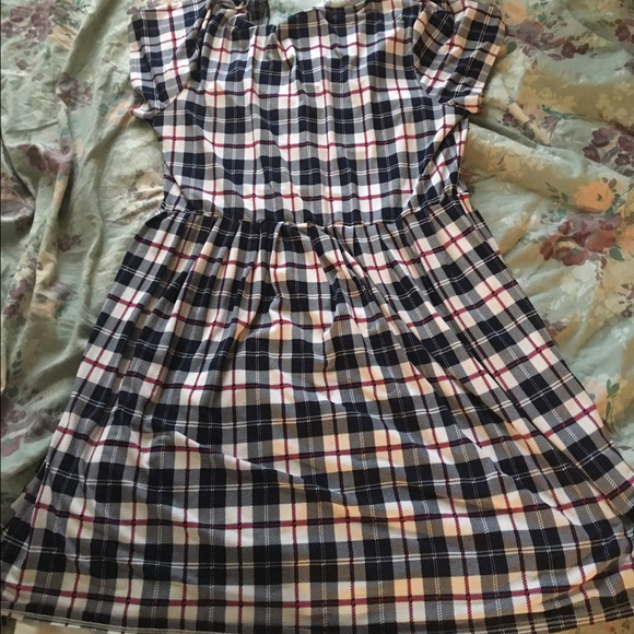 ModCloth Dresses & Skirts - Pink, blue, and white plaid dress