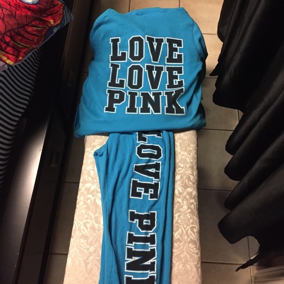 Victoria's Secret Pink sweat pants n hoodie