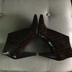 Booties 3.5 inch heel