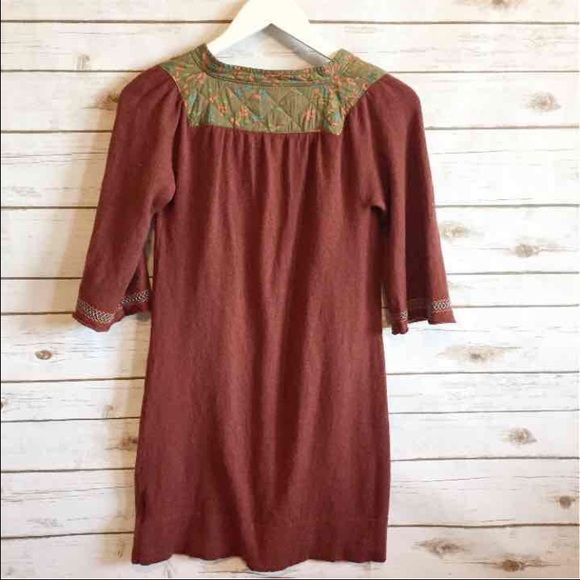FREE PEOPLE Boho Sweater Dress or Tunic - Picture 2 of 4