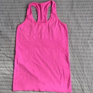 Pink Lululemon Run Swiftly Top💕