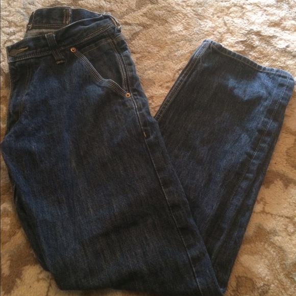 Dark wash SlimStraight Levi Jeans