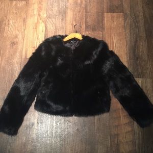 BeBe Faux Fur Coat Brand New!