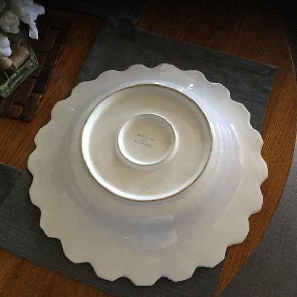 Neuwirth ceramic serving bowl Portuguese pottery - Picture 2 of 4