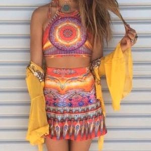 LIBERATED HEART Pandora Skater Skirt