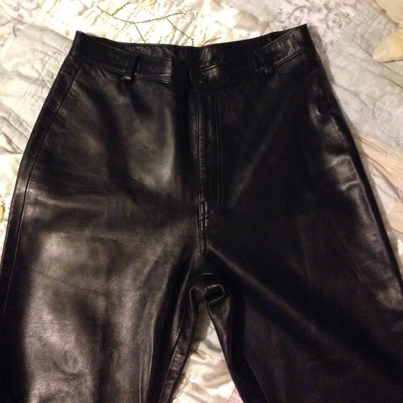 Leather pants