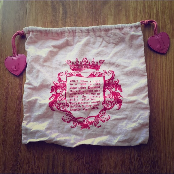 Juicy Couture dust bag