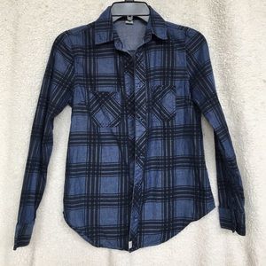Adam Levine women's flannel shirt XS