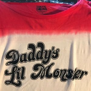 Suicide squad "Daddy's Lil Monster" Long Sleeve