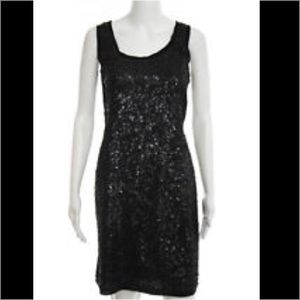 NWT--Black Sequin Dress---Plus Size Never Worn
