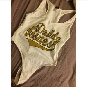 Daddy issues bodysuit