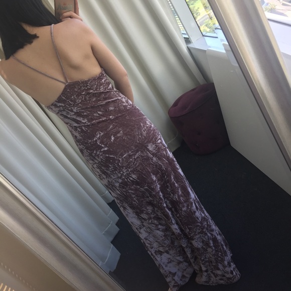 Last one! Velvet Cami Slip Dress - Picture 3 of 4