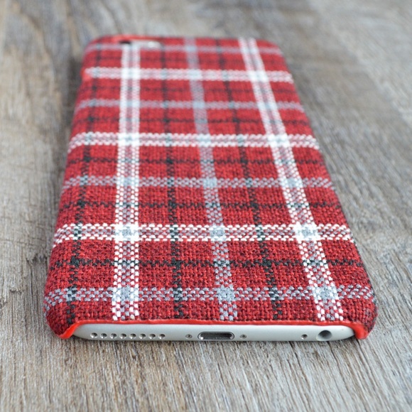Fabric covered case for iPhone 6/6s and 6/6s plus - Picture 3 of 4