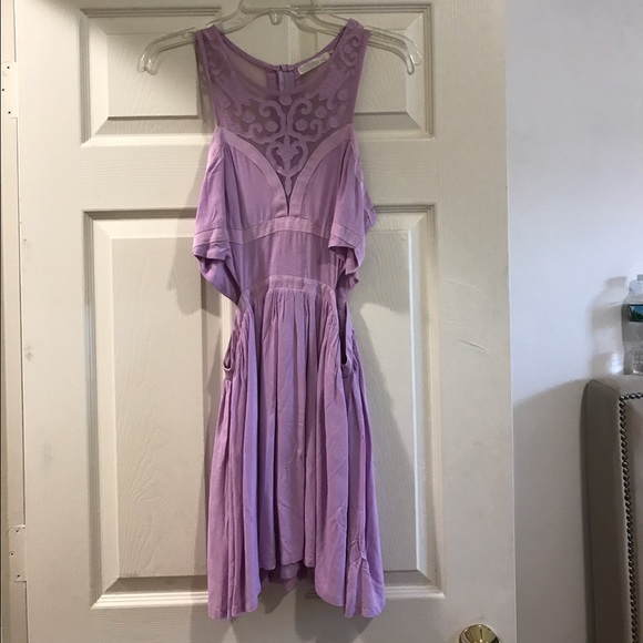 Millau Dresses & Skirts - Lavender cut-out dress