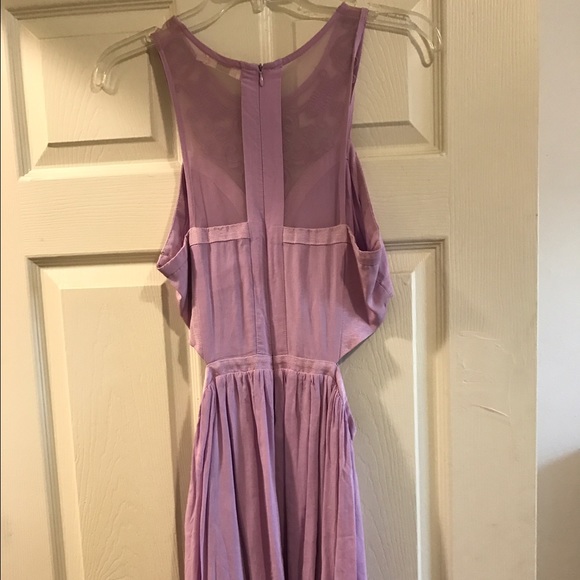 Lavender cut-out dress - Picture 2 of 2