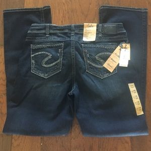 Silver Suki Jeans