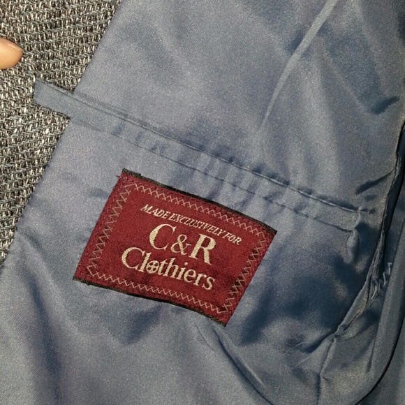 Gray Tweed Sport Jacket - Picture 2 of 3