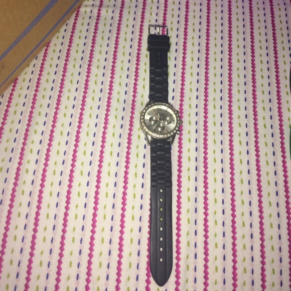 Black & Silver watch