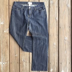 TEX by MAX AZRIA Straight Cut Jeans