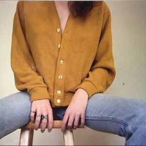 VINTAGE MUSTARD SWEATER