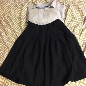 Land's End Skirt &a Shirt