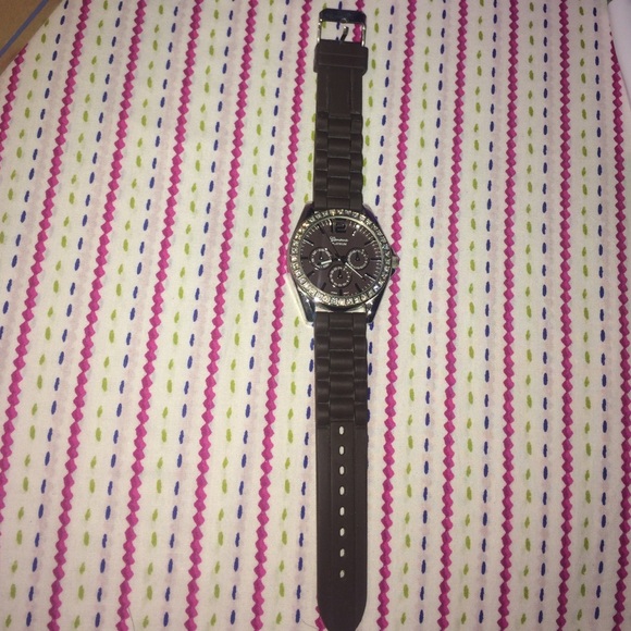 Brown & Silver watch