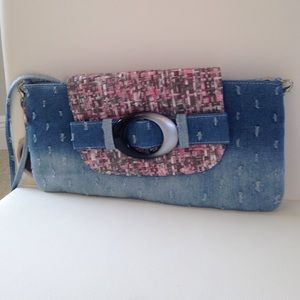 Denim handbag/evening bag