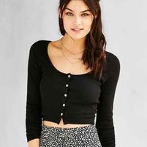 UO Truly madly deeply button down shirt size s