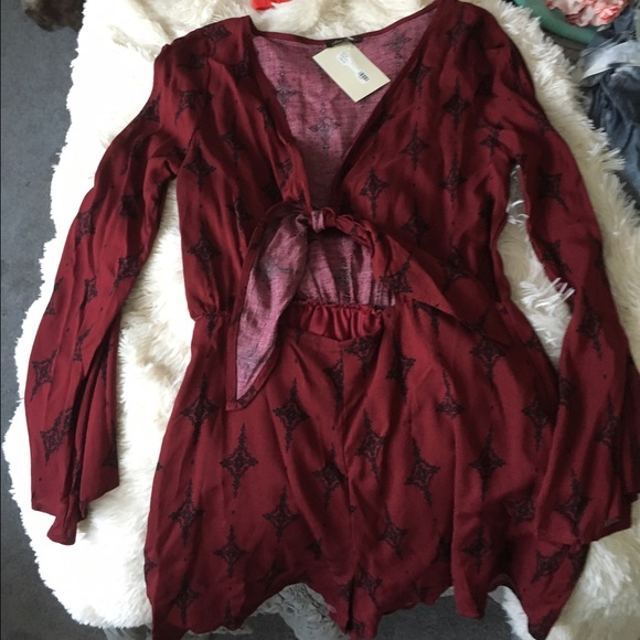 Red Romper - image 1