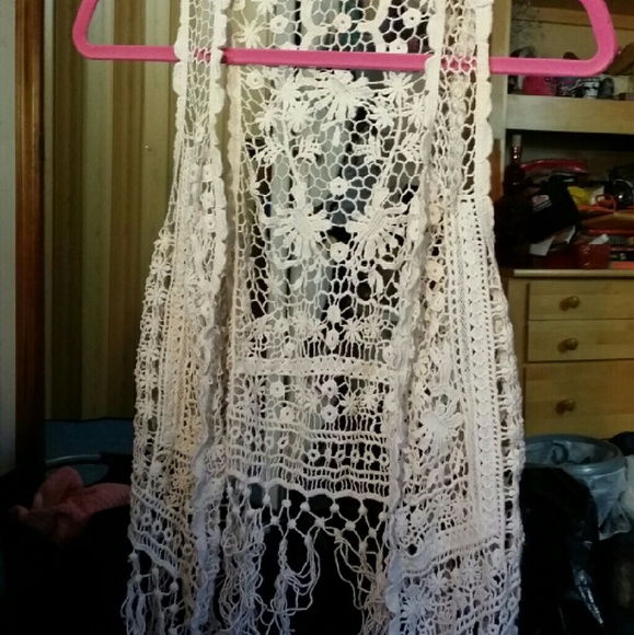 Fringe Hippie Lace Vest