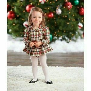 Plaid all in One Dress