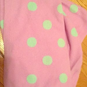 CREWCUTS polka dot cashmere stroller blanket