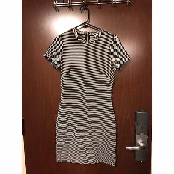 NWoT Striped H&M Fitted Dress